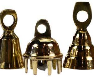 (set of 12) Brass Bell 3/4"