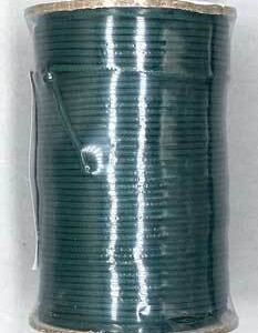 Green Waxed Cotton cord 2mm 100 yds