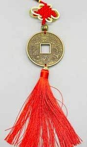 2 1/2" Feng Shui hanging Coin