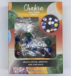 6.5 ft LED light string Chakra