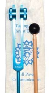 8 1/2" Throat (light blue) tuning fork