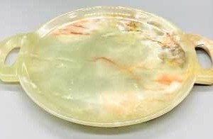 8" Onyx altar tray
