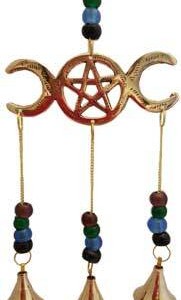 Triple Moon wind chime