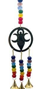 14" Goddess of Earth brass windchime