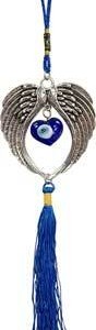 Angel Wings Evil Eye wall hanging