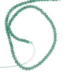 4mm Green Aventurine beads