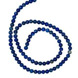4mm Lapis beads