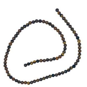 4mm Tigers Eye beads