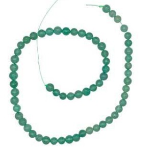 6mm Green Aventurine beads