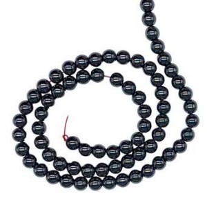 6mm Hematite beads