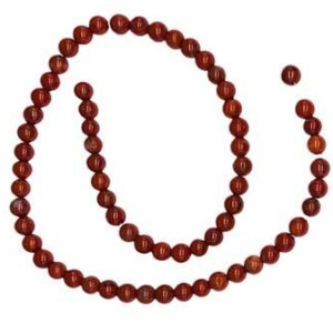 6mm Red Jasper beads
