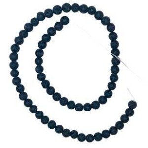 6mm Lava beads