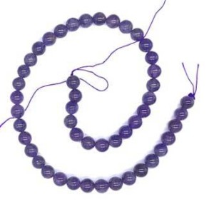 8mm Amethyst beads