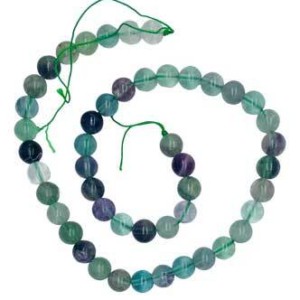 8mm Rainbow Fluorite beads