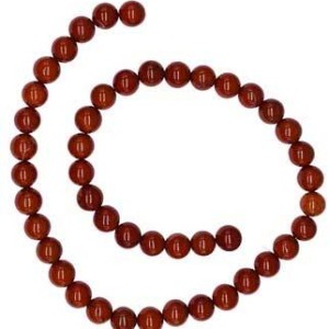 8mm Red Jasper beads