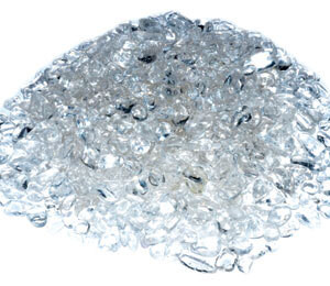 1 lb Quartz tumbled chips