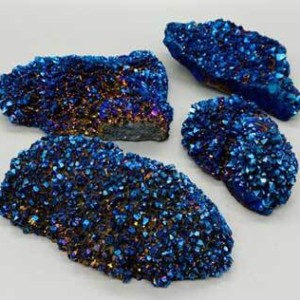~5.0# Crystal druse dark blue