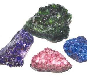 Flat of Dyed Amethyst Druse