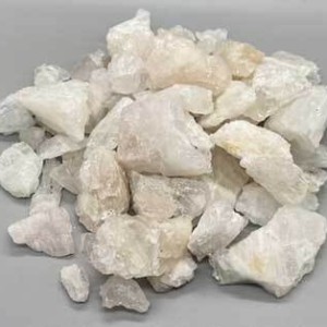 ~3# Flat of Morganite, rough