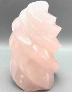 ~5.8# Pink Calcite flame shape
