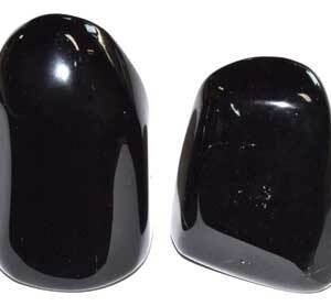 ~.3# Obsibian, Black free shape