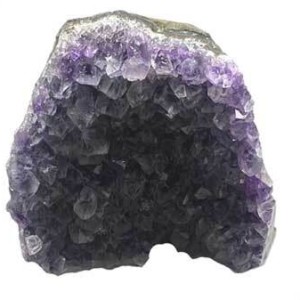 2.5-2.8# Geode Amethyst B cut