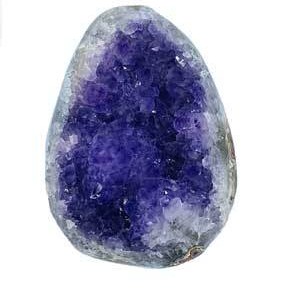 0.9-1.3# Geode Amethyst B polish