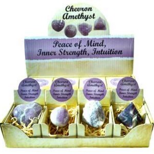 Amethyst, Chevron gift box (set of 12)