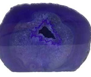 1.5-1.8# Geode Purple Agate cut