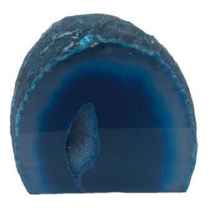 1.0-1.5# Geode Teal Agate cut