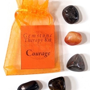 Courage gemstone therapy