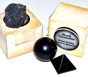 Tourmaline, Black gift box (set of 12)