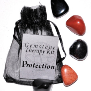 Protection gemstone therapy