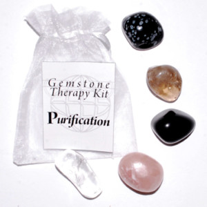 Purification gemstone therapy