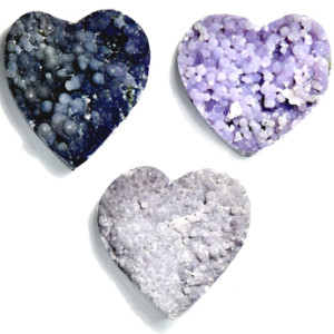 2" Agate, Grape heart