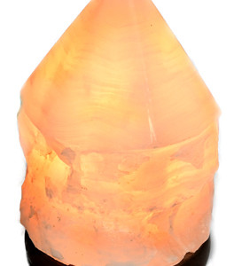 Pink Calcite lamp