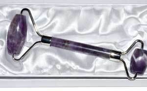Amethyst, Chevron massage roller