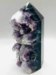 5.2# Fluorite, natural 1 side obelisk