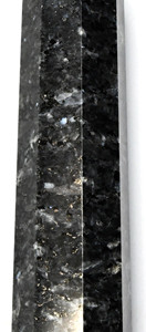 7"+ Larvakite obelisk