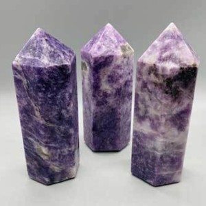 ~5+" Lepidolite obelisk