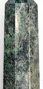 6"+ Ruby Zoisite W Mica obelisk