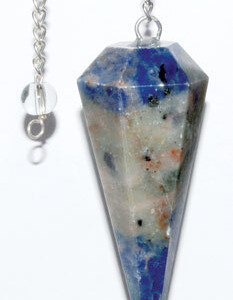 6-sided Sodalite pendulum