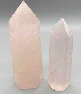 1 lb Rose Quartz Point 2-5"