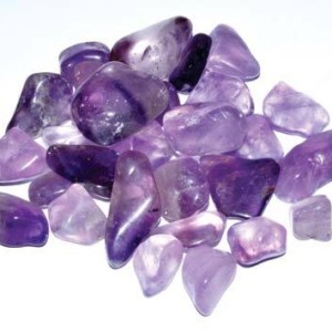1 lb Amethyst tumbled stones