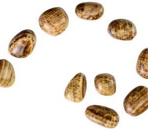 1 lb Aragonite tumbled stones