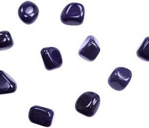 1 lb Goldstone, Blue tumbled stones