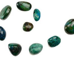 1 lb Chrysocolla tumbled stones