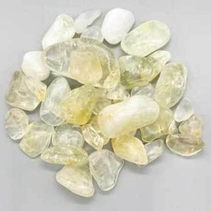 1 lb Citrine, Opalized tumbled stones
