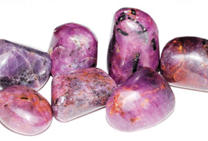 1 lb Corundum tumbled stones