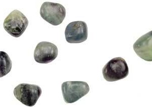 1 lb Fluorite, Rainbow  tumbled stones
